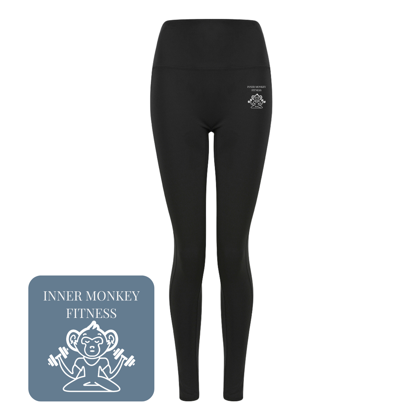 Ladies Core Pocket Leggings (Black)