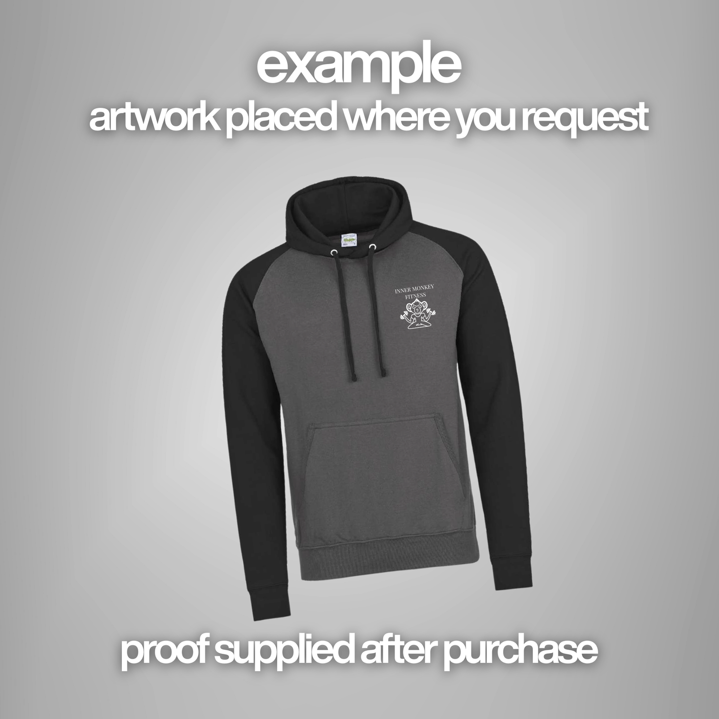 AWDis Baseball Hoodie