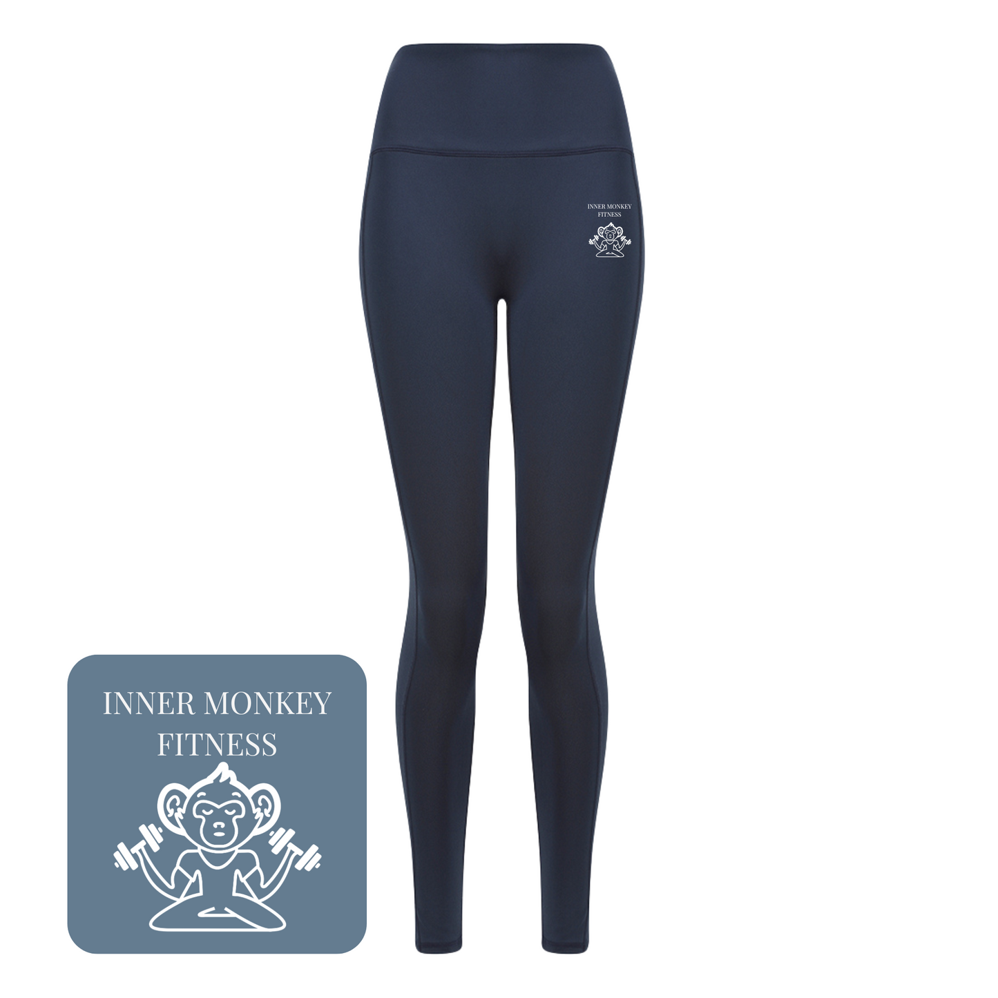 Ladies Core Pocket Leggings (Navy)