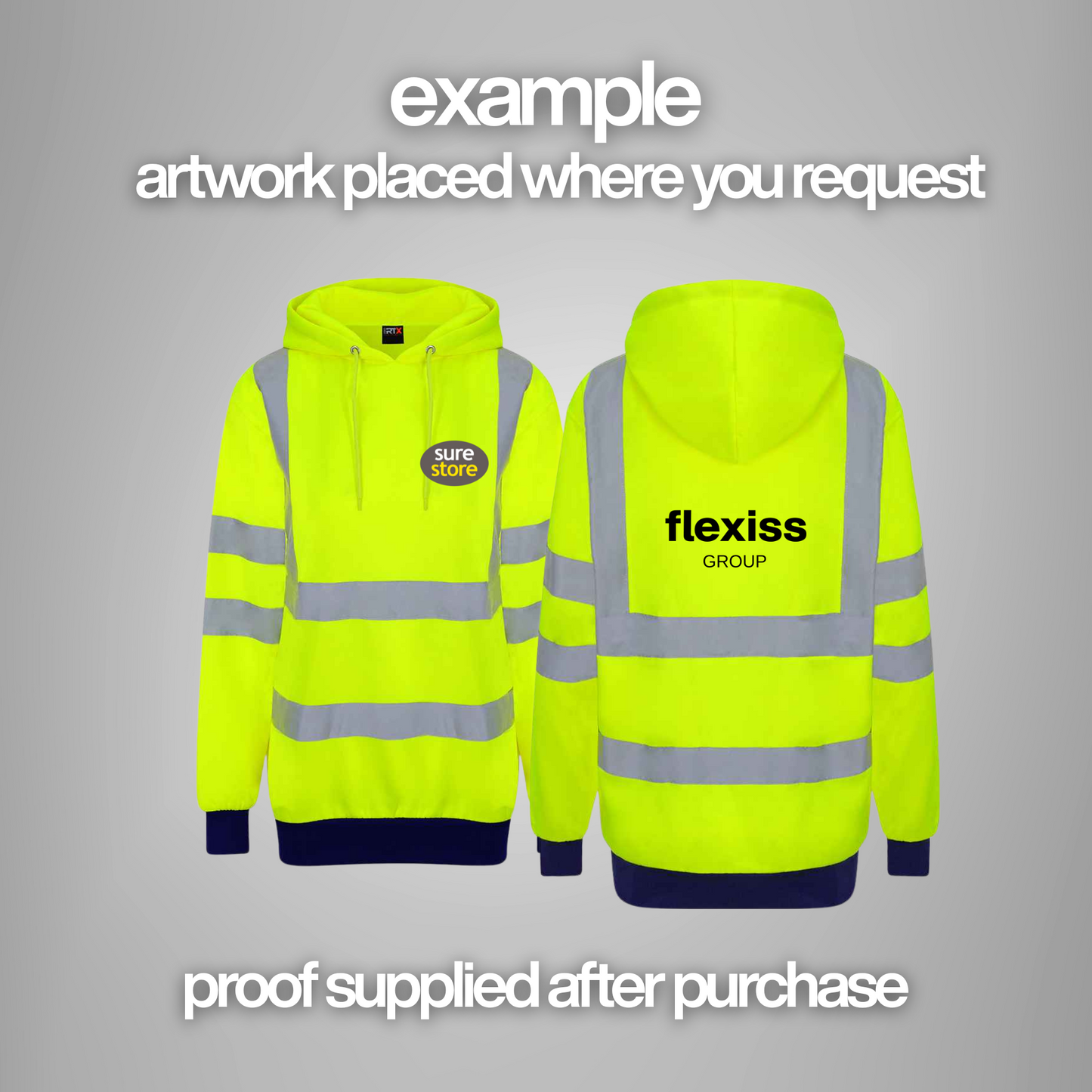 Pro RTX High Visibility Two Tone Hoodie