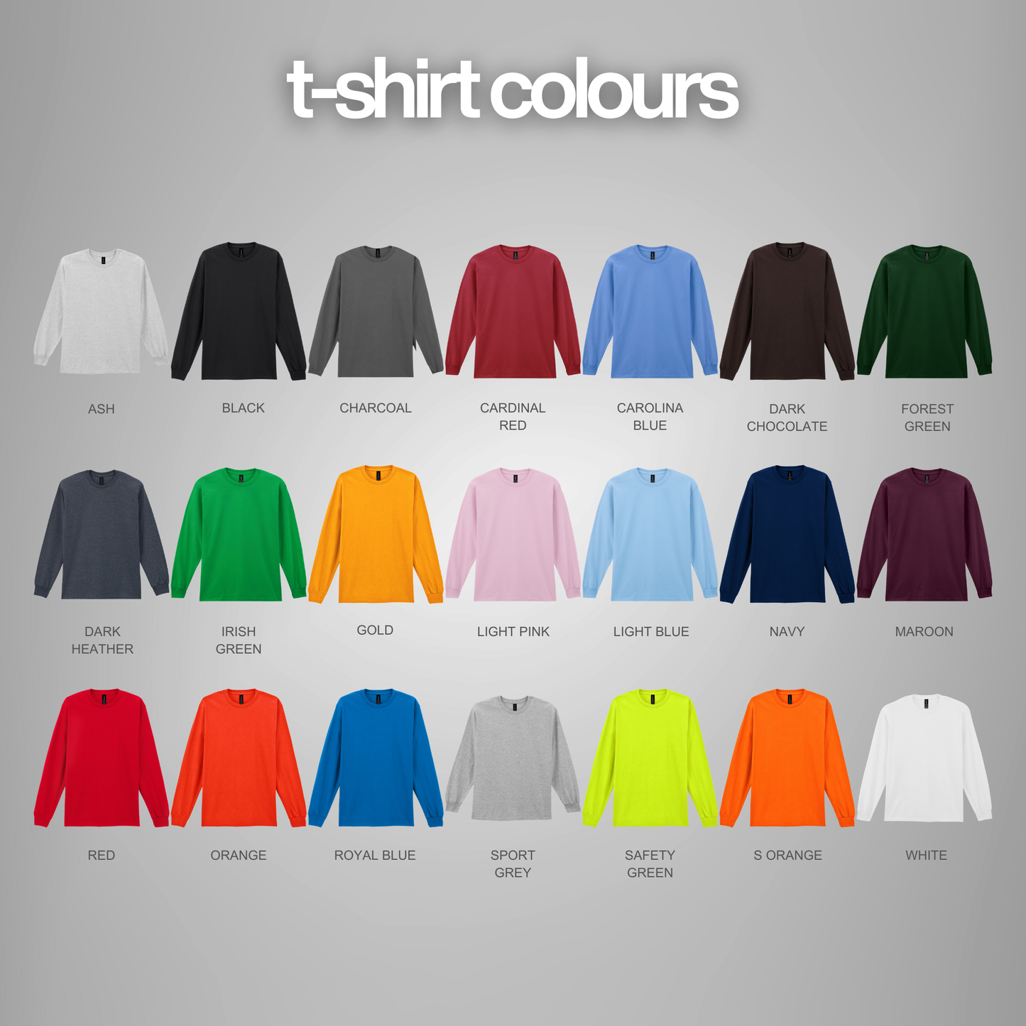 Gildan Ultra Cotton™ Long Sleeve T-Shirt