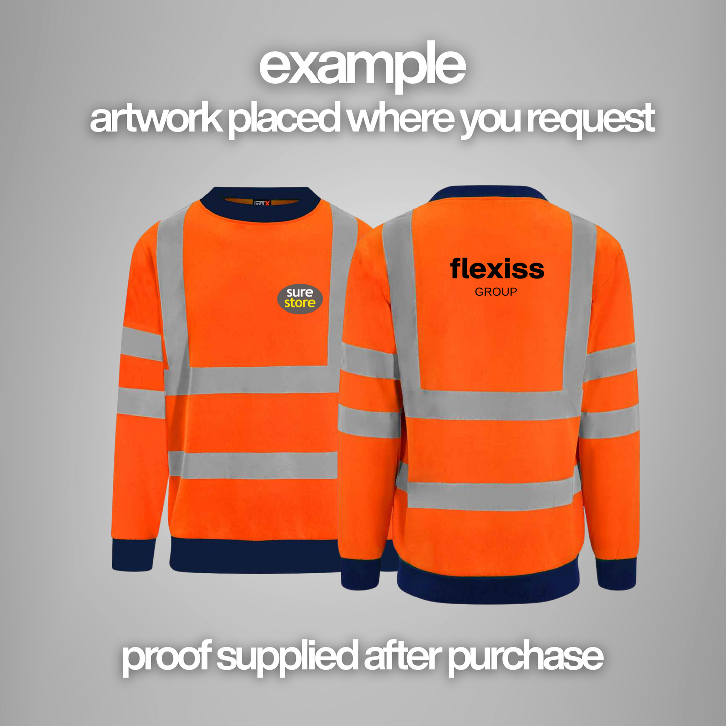 Pro RTX High Visibility Two Tone Sweatshirt