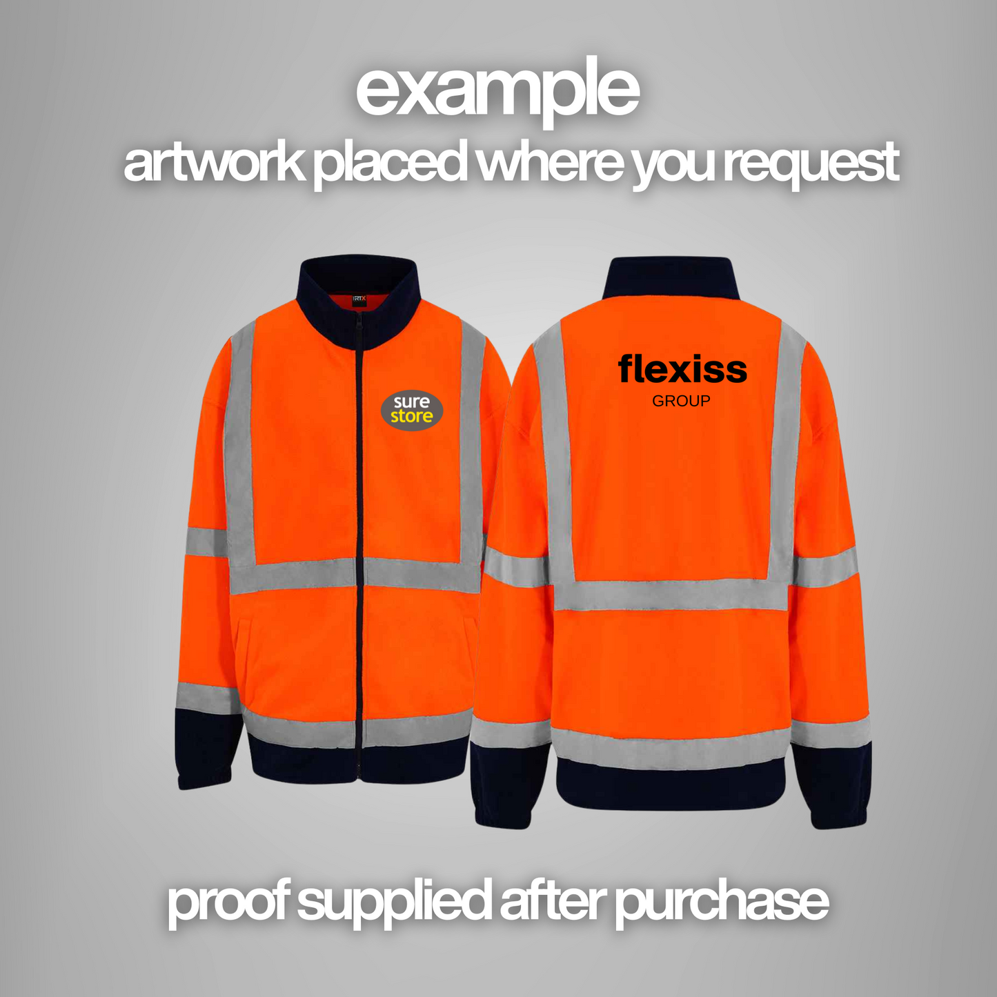 Pro RTX High Visibility Fleece Jacket
