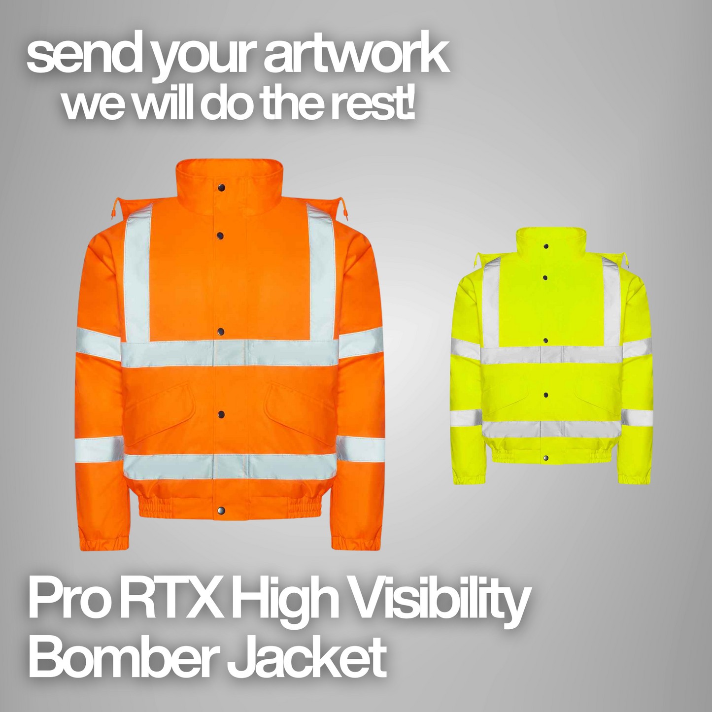 Pro RTX High Visibility Bomber Jacket