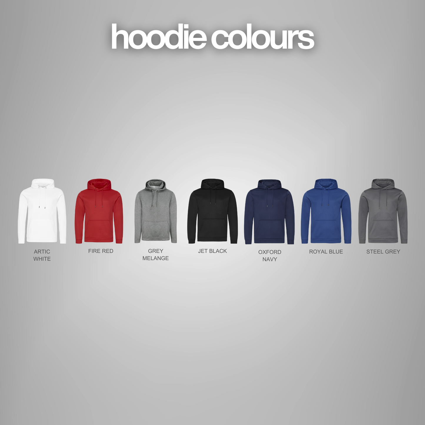 AWDis Sports Polyester Hoodie