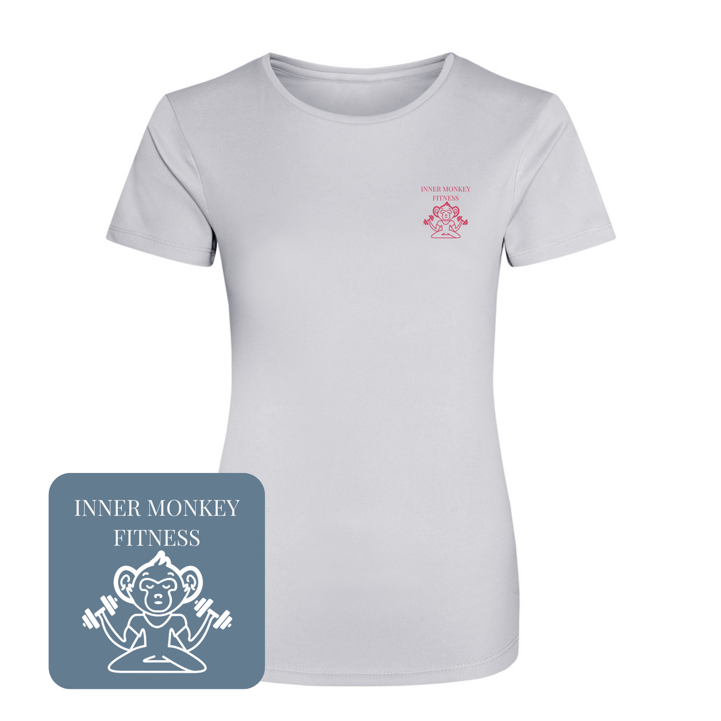 Ladies Cool T-Shirt (Grey)