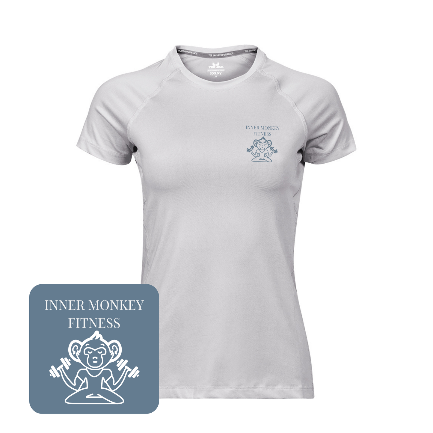 Ladies CoolDry™ T-Shirt (White)