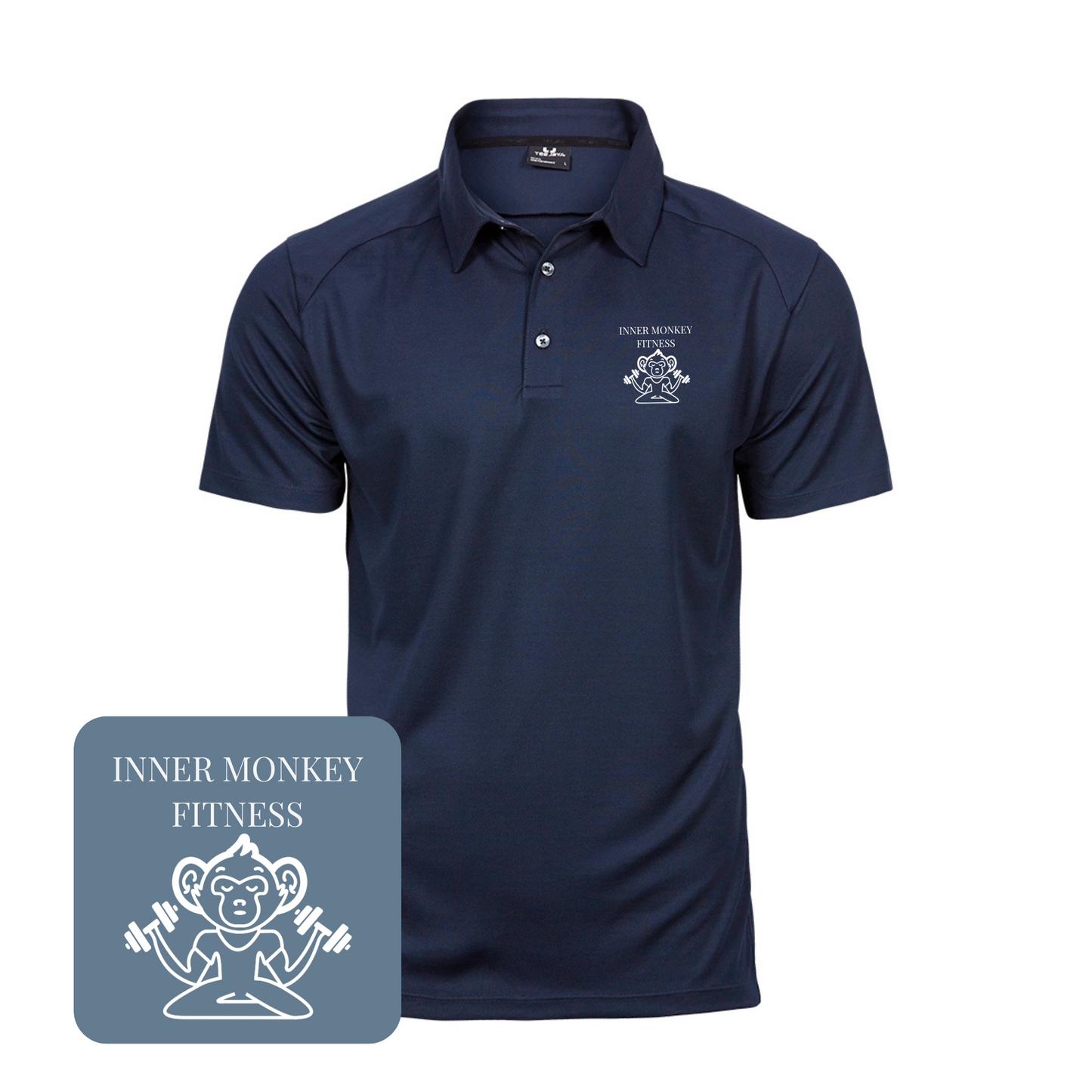 Men's Luxury Sport Polo Shirt (Navy)