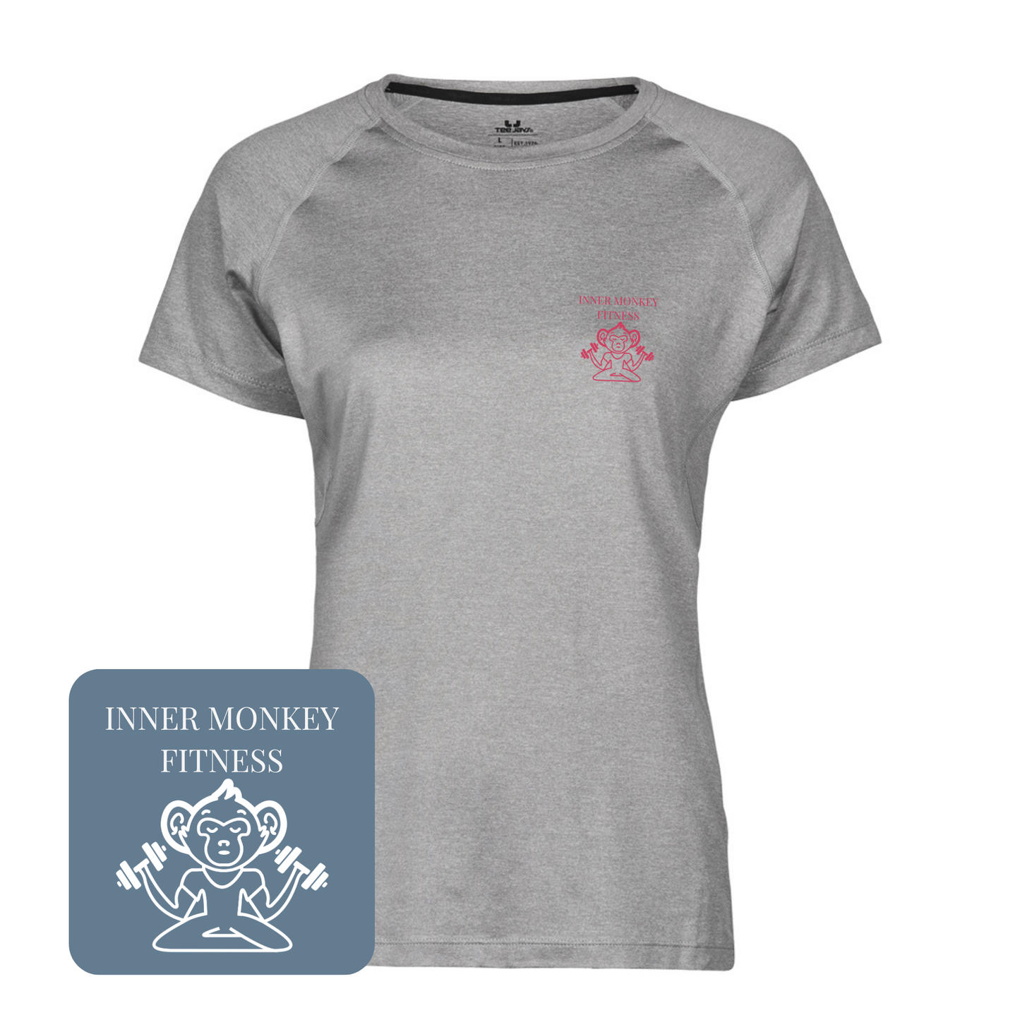 Ladies CoolDry™ T-Shirt (Grey)