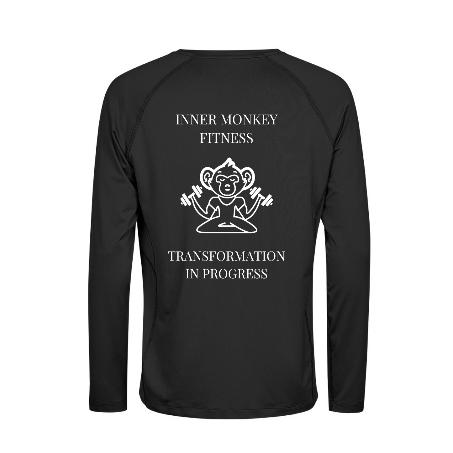 Men's Long Sleeve CoolDry™ T-Shirt (Black)