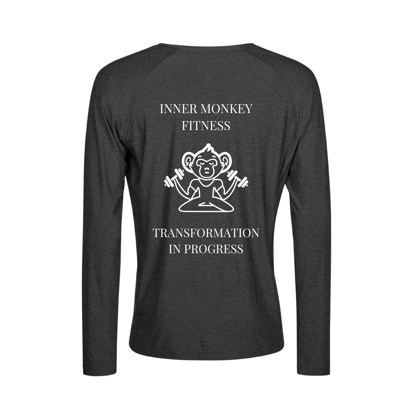 Men's Long Sleeve CoolDry™ T-Shirt (Charcoal)