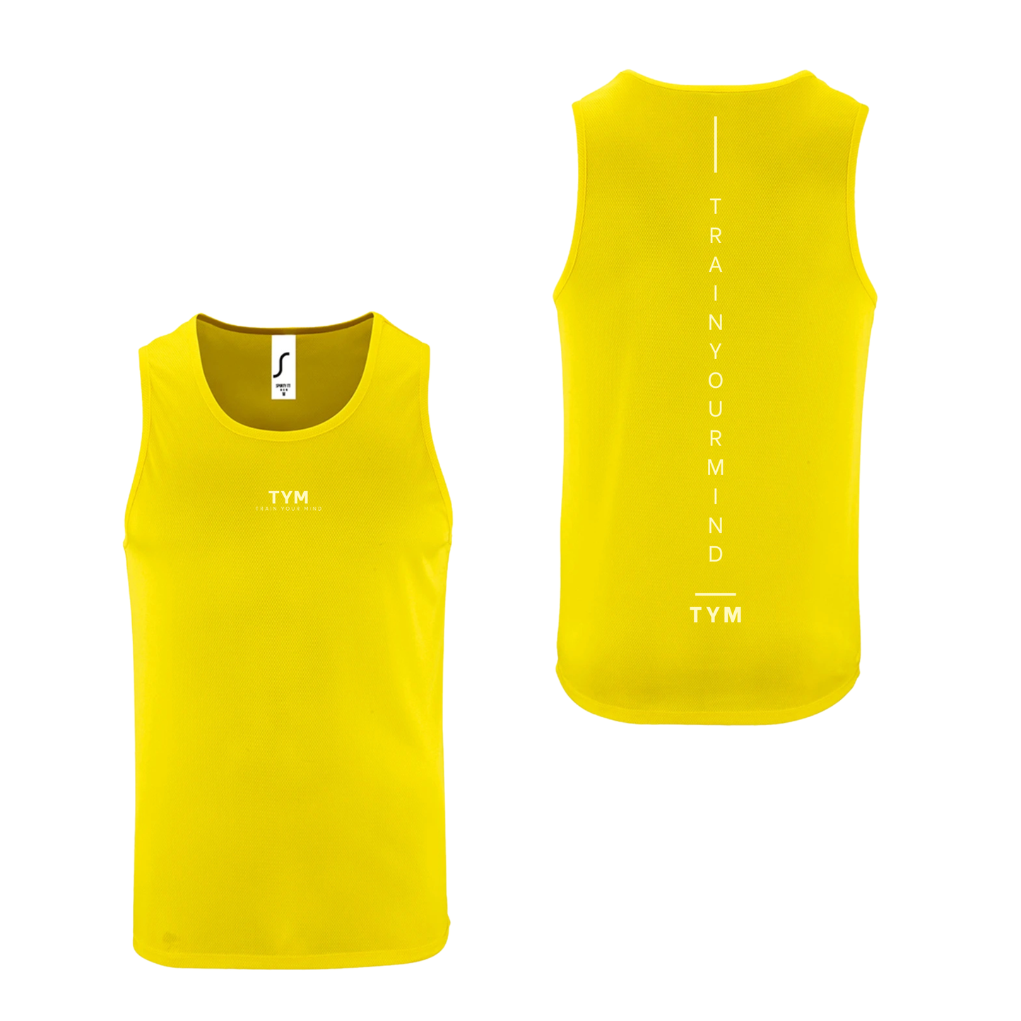 TYM Contrast Sporty Performance Tank Top