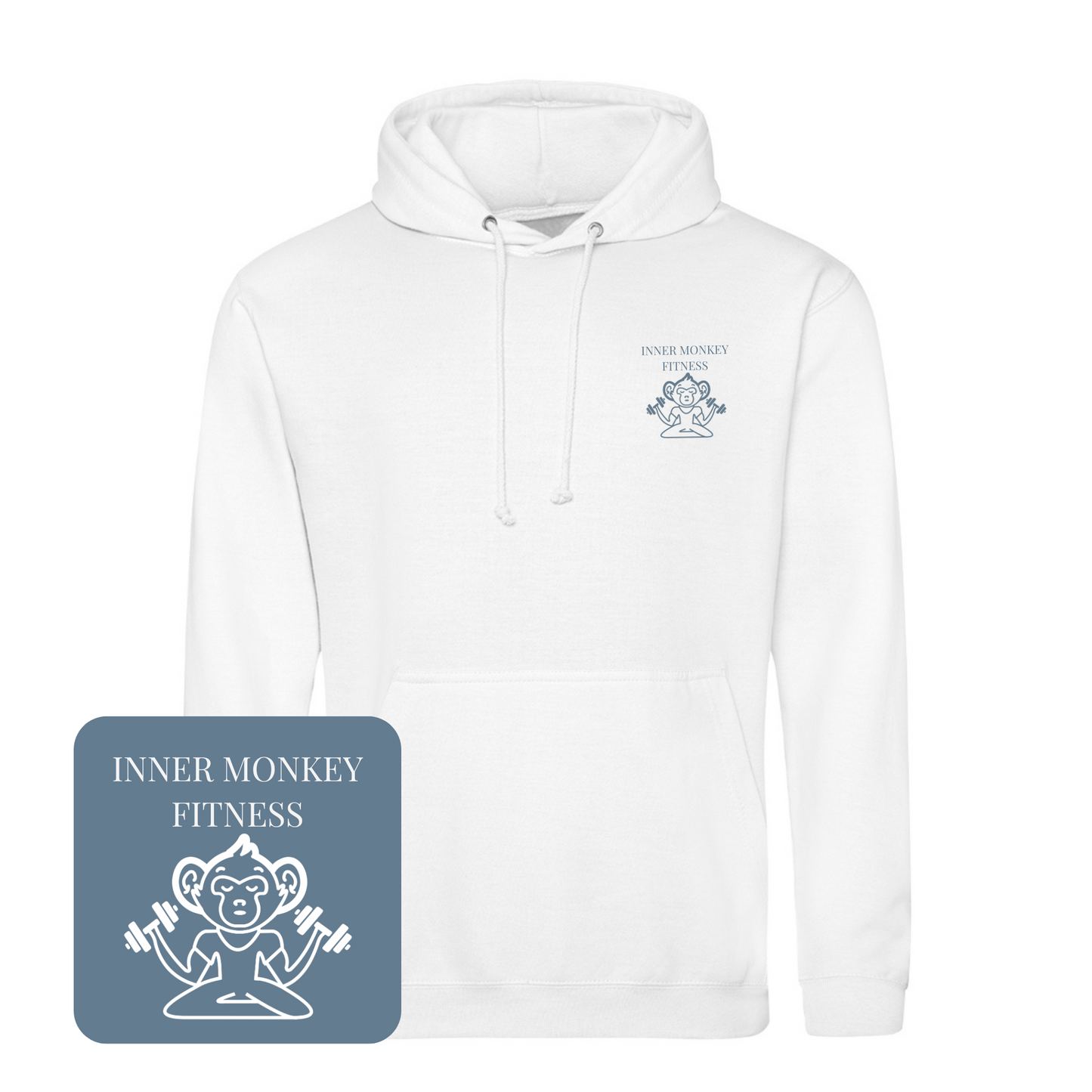 Unisex Hoodie (White)