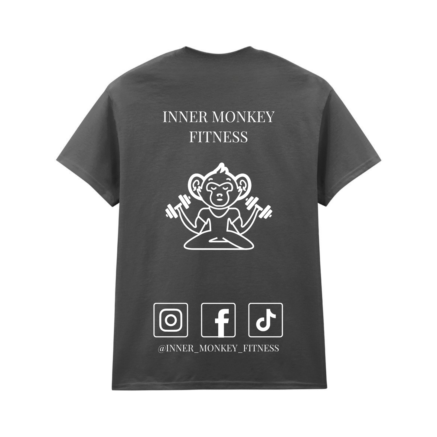Men's Cotton T-Shirt (Charcoal)
