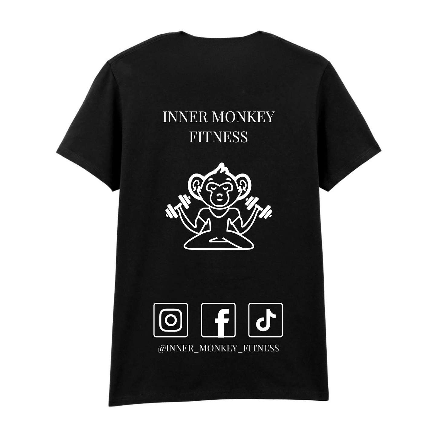 Ladies Cotton T-Shirt (Black)