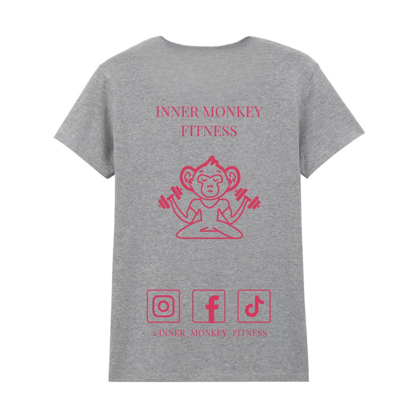 Ladies Cotton T-Shirt (Grey)