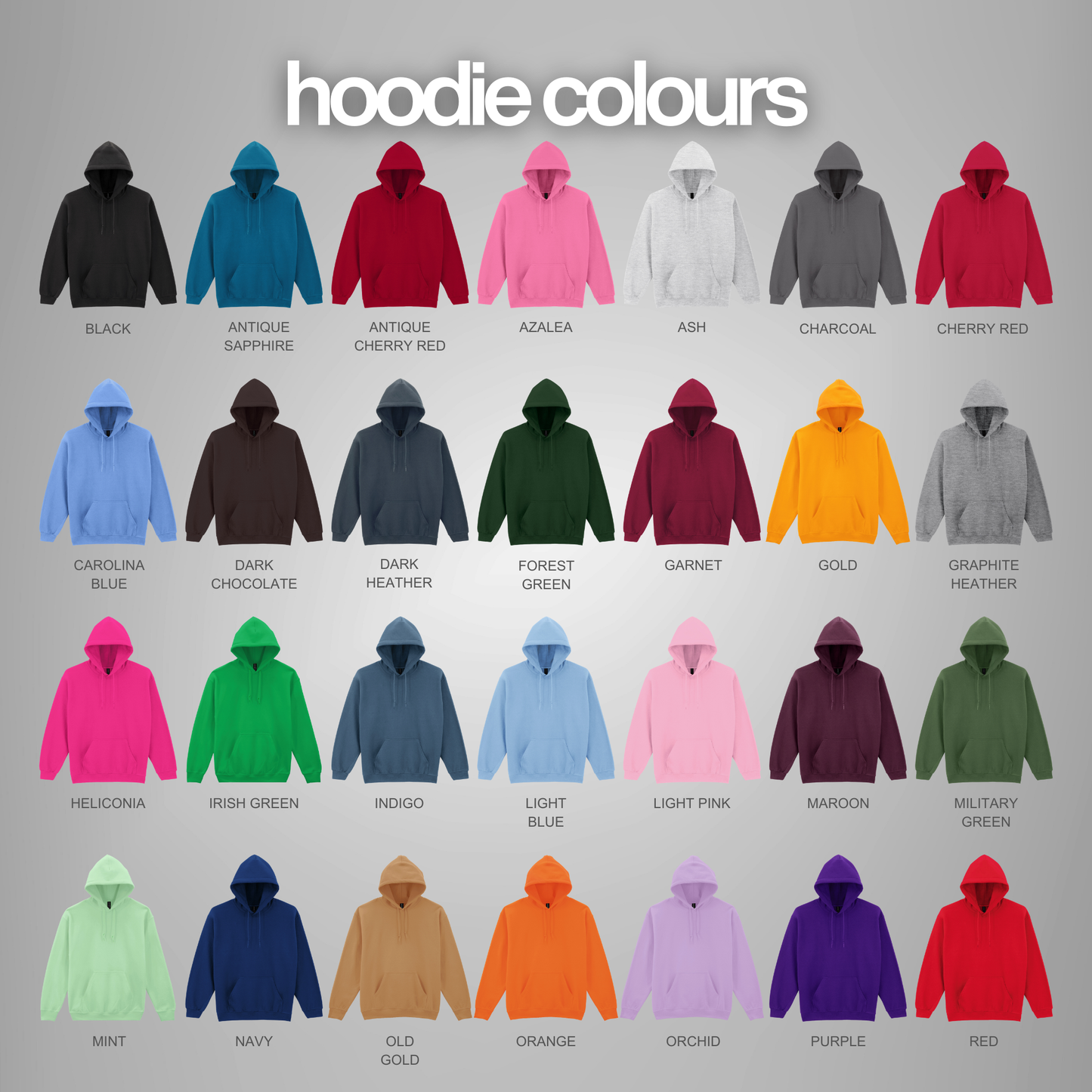 Gildan Heavy Blend™ Hooded Sweatshirt