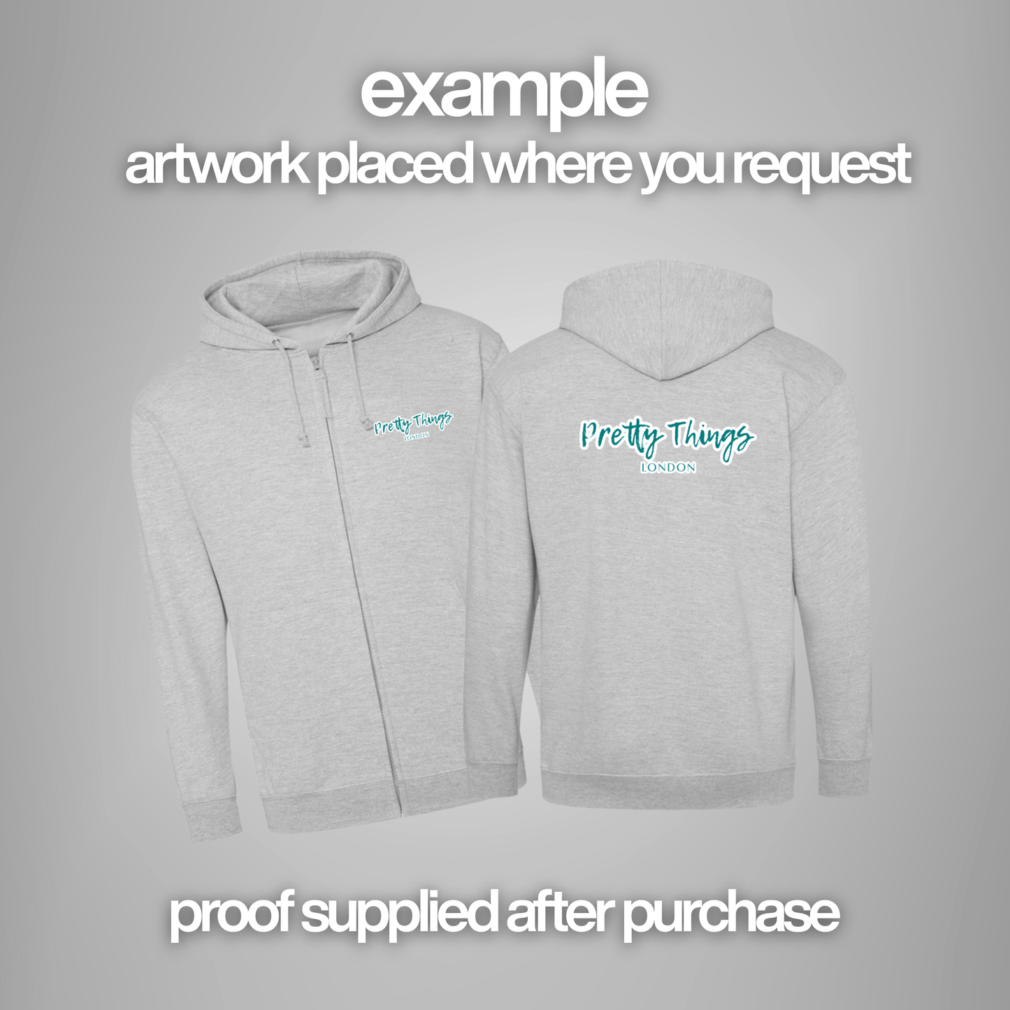 Gildan SoftStyle® Midweight Full Zip Hooded Sweatshirt