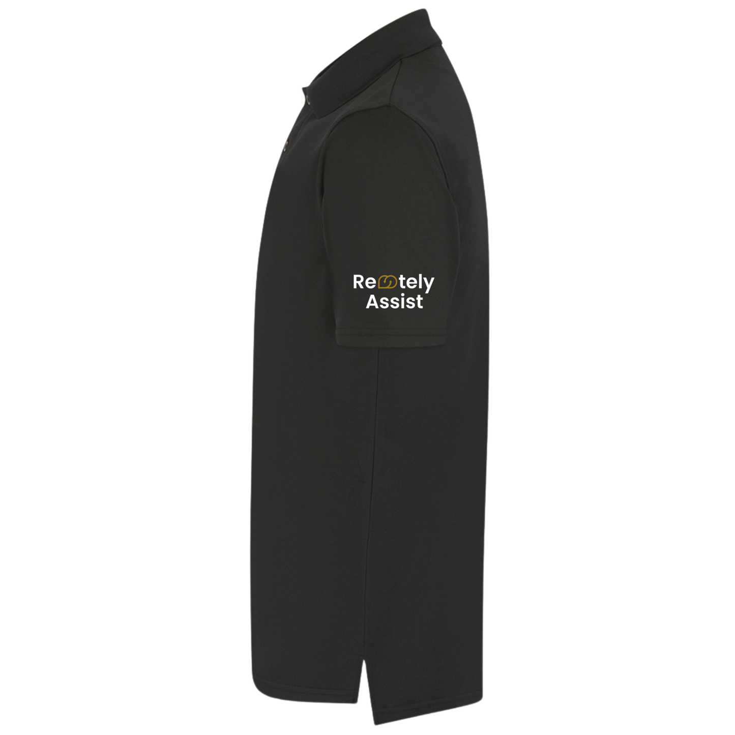 Premier Coolchecker® Stud Piqué Polo Shirt (Black)