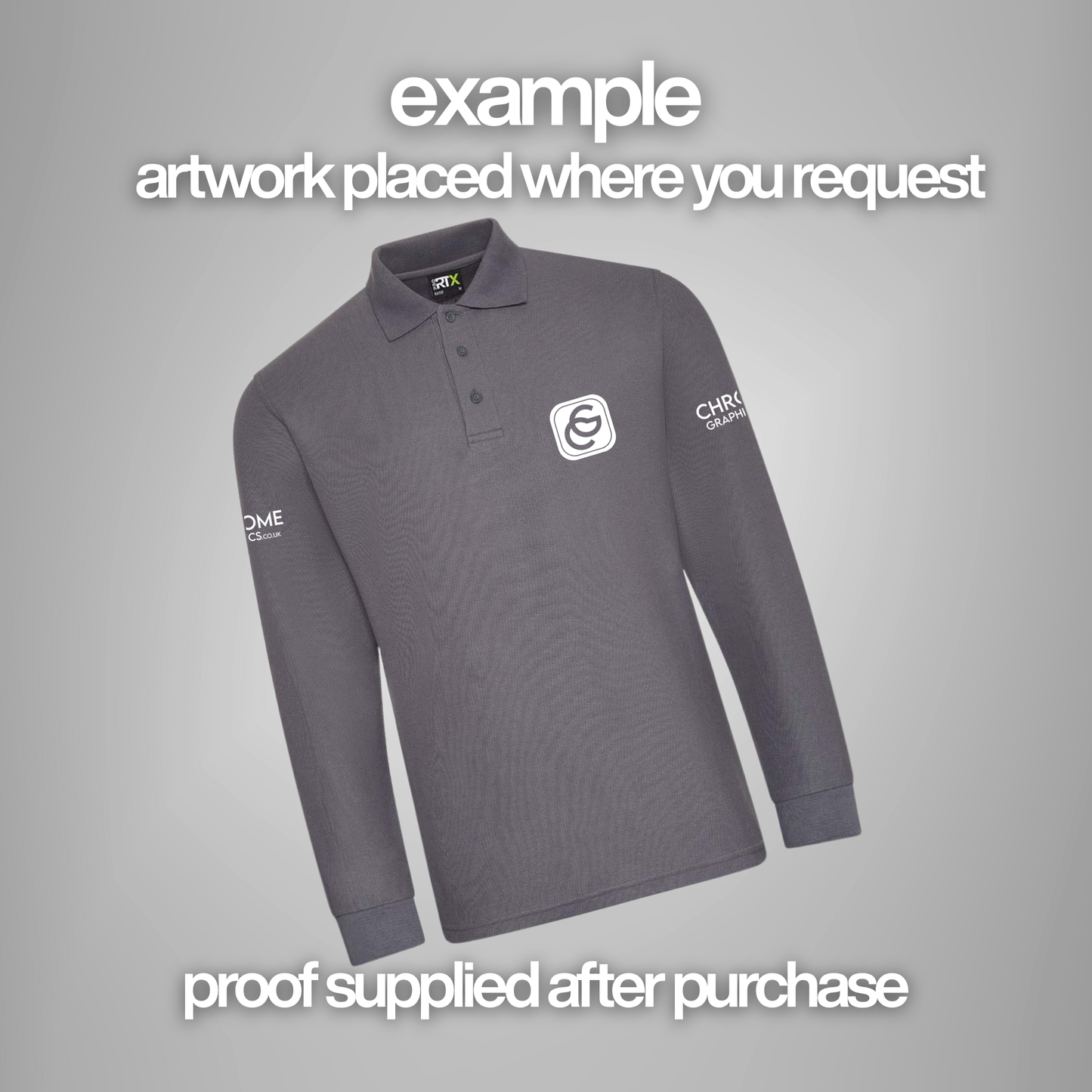 Pro RTX Pro Long Sleeve Piqué Polo Shirt