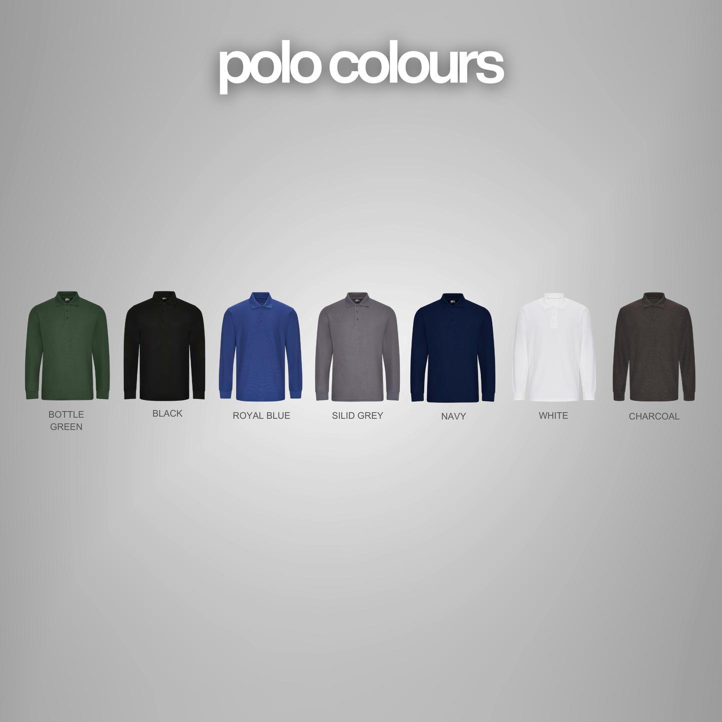 Pro RTX Pro Long Sleeve Piqué Polo Shirt