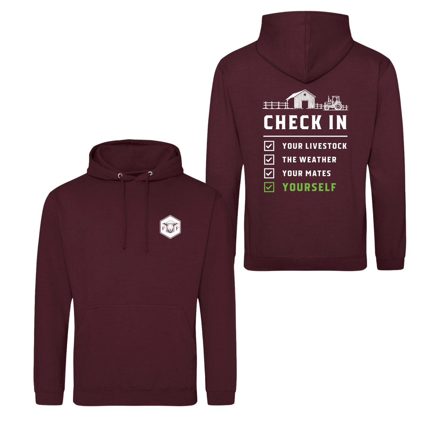 FF Field Mental Health Heavyweight Hoodie