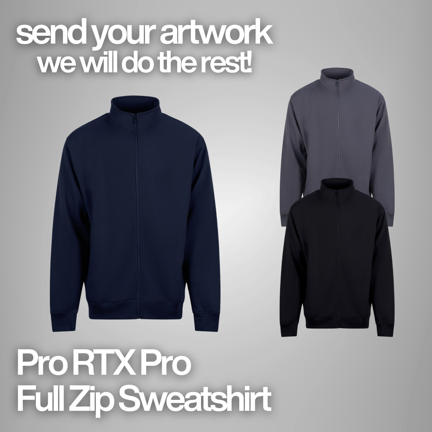 Pro RTX Pro Full Zip Sweatshirt