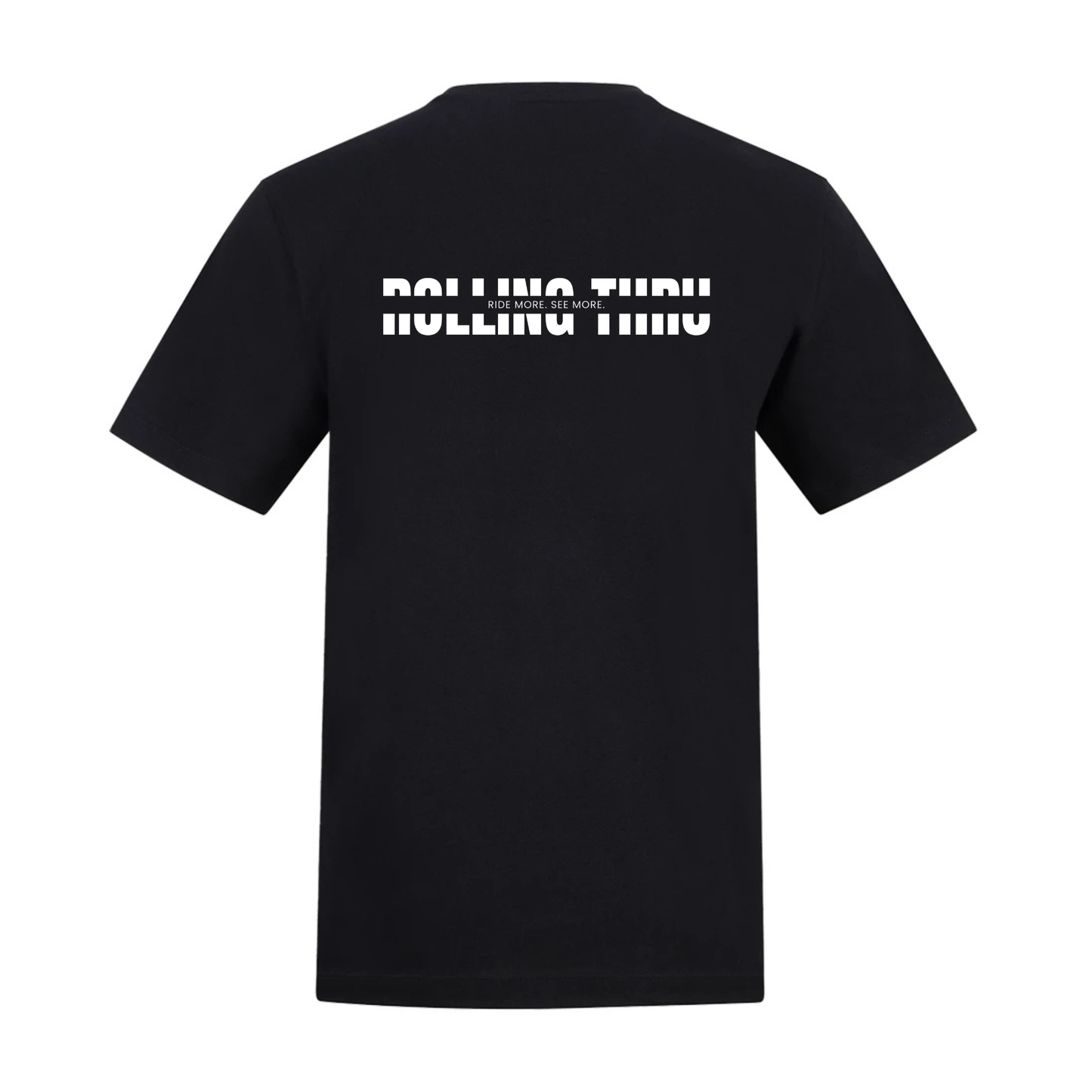Rolling Thru Cotton T-Shirt (Black)