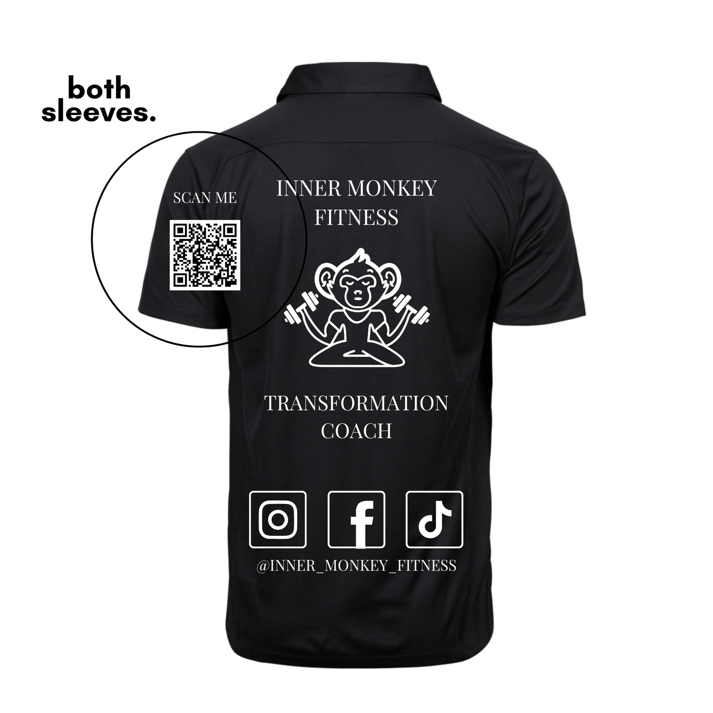 Tee Jays Luxury Sport Polo Shirt (Black)