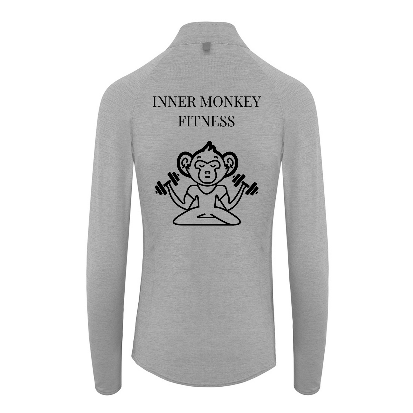 Men's Cool-Flex™ Half Zip Top (Grey)