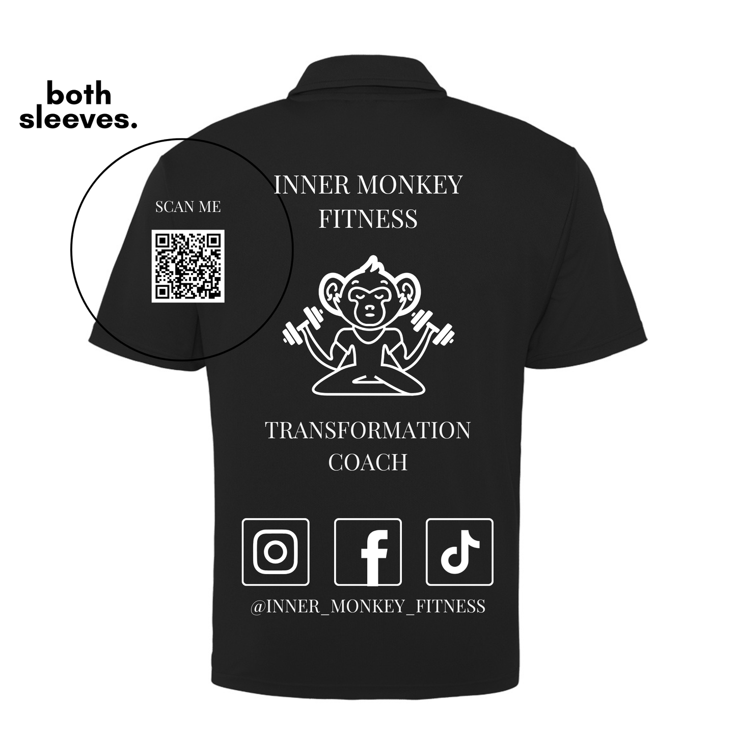 AWDis Cool Polo Shirt (Black)