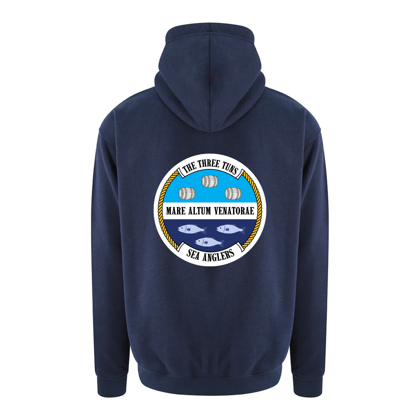 The Three Tuns Sea Anglers Hoodie (Navy)