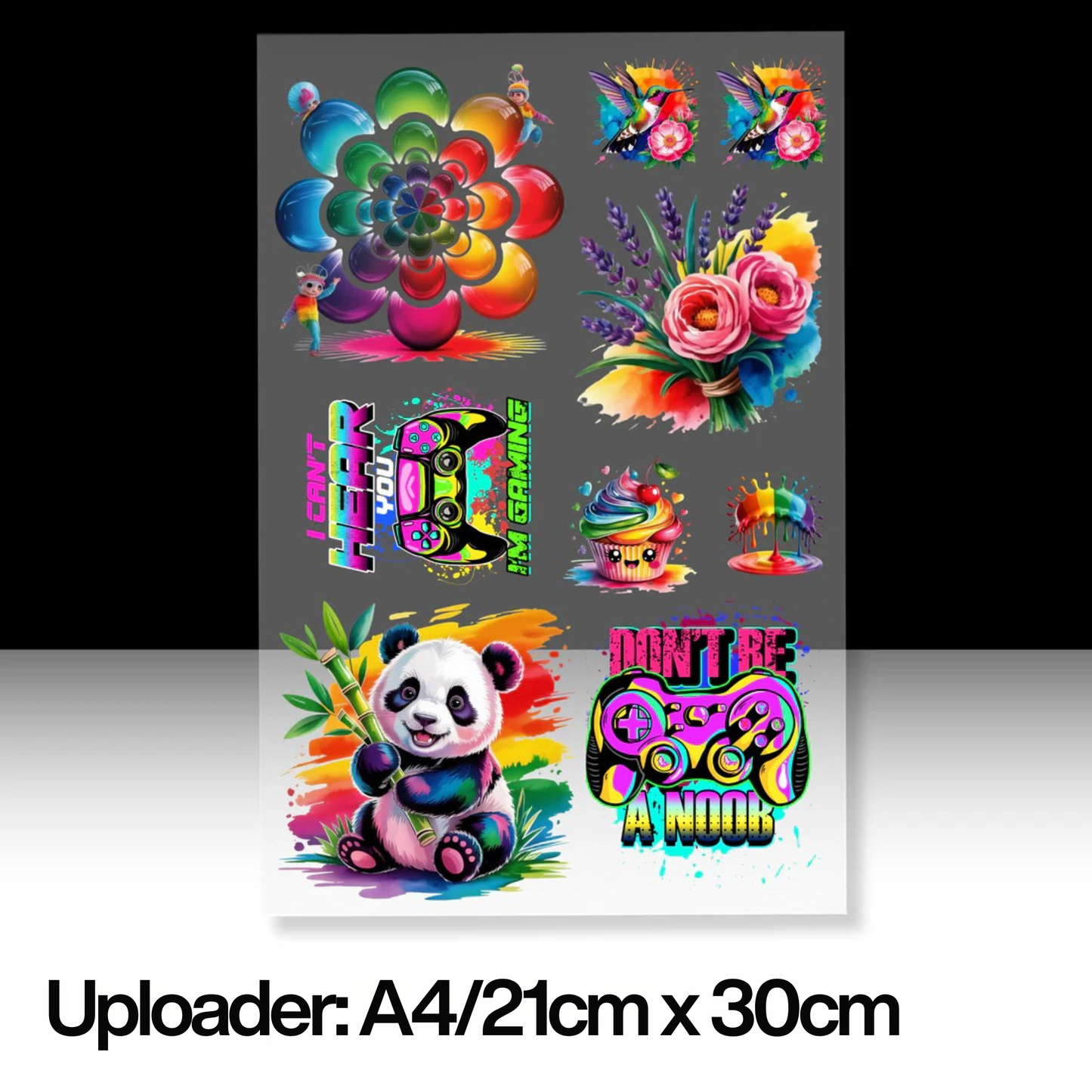 DTF Uploader (A4: 21cm x 30cm)