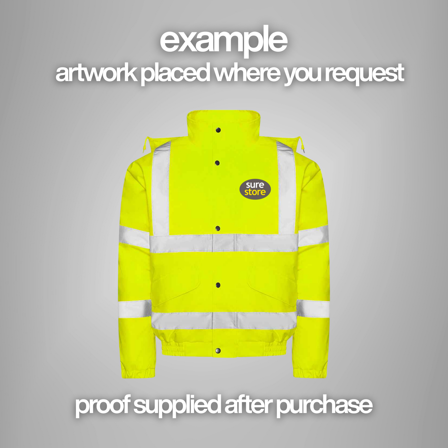Pro RTX High Visibility Bomber Jacket