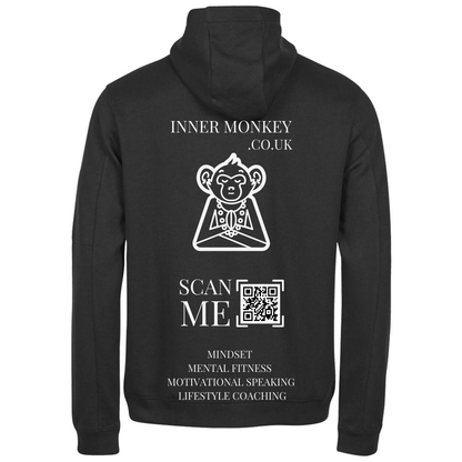 Tee Jays Athletic Hooded Sweatshirt (Black)