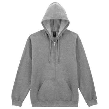 Gildan SoftStyle® Midweight Full Zip Hooded Sweatshirt