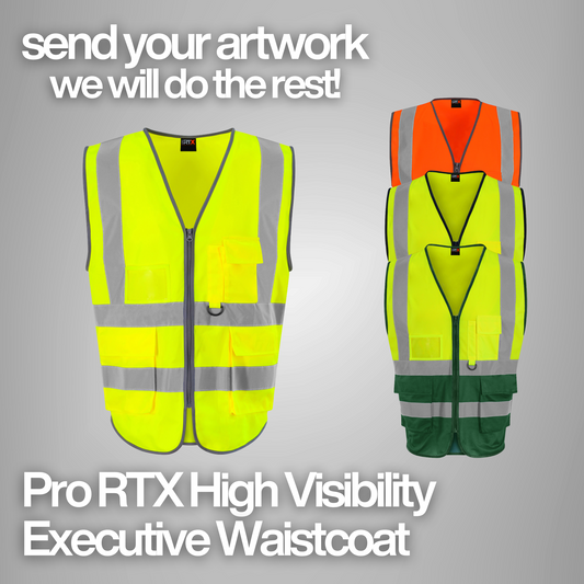 Pro RTX High Visibility Executive Waistcoat
