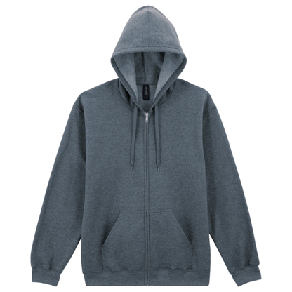 Gildan SoftStyle® Midweight Full Zip Hooded Sweatshirt