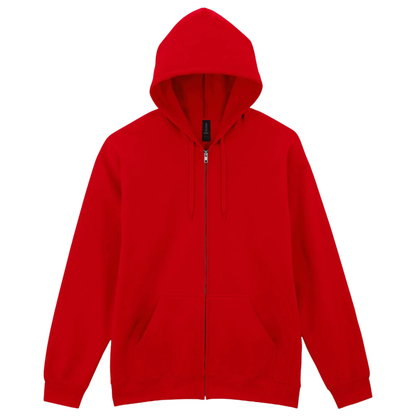 Gildan SoftStyle® Midweight Full Zip Hooded Sweatshirt