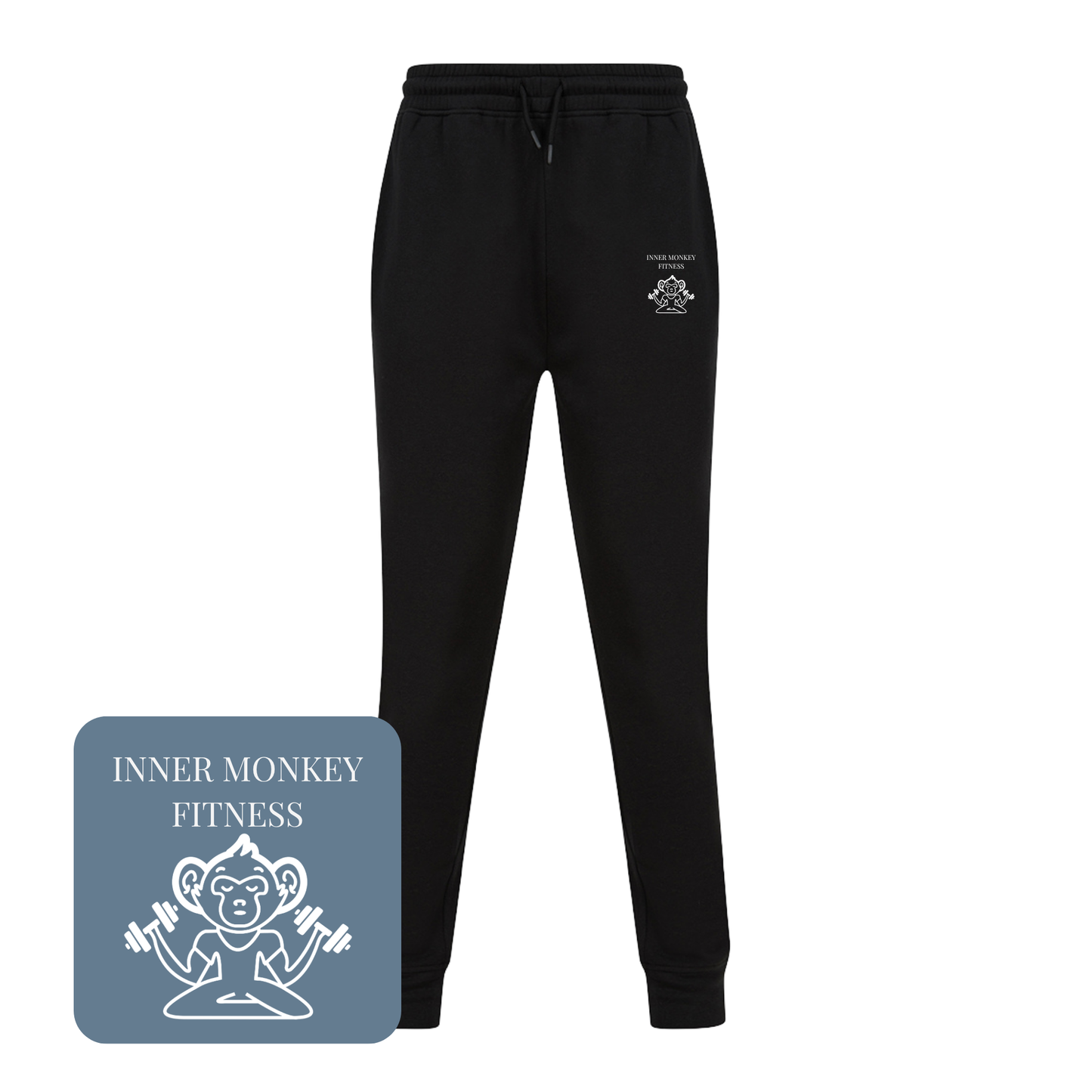 Unisex Athleisure Joggers (Black)