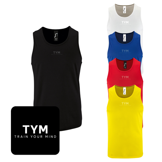 TYM Contrast Sporty Performance Tank Top