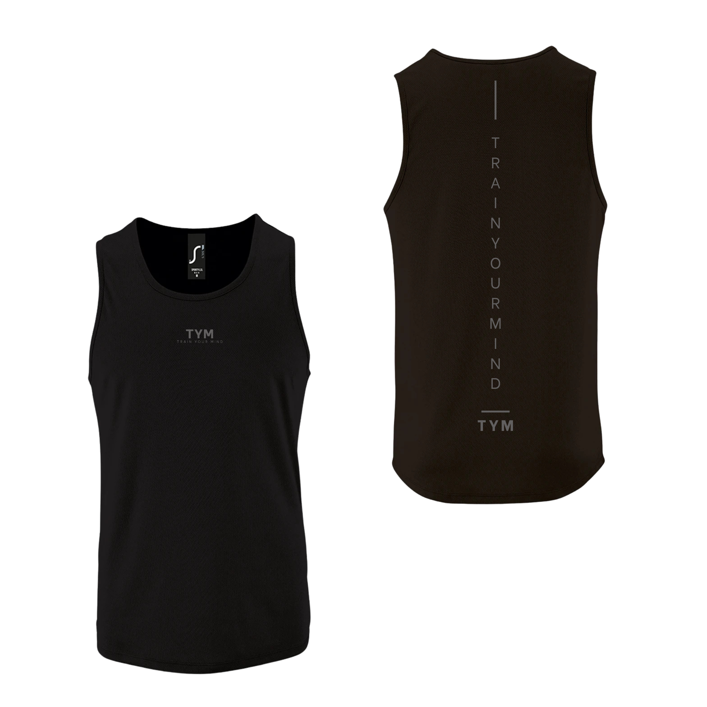 TYM Contrast Sporty Performance Tank Top