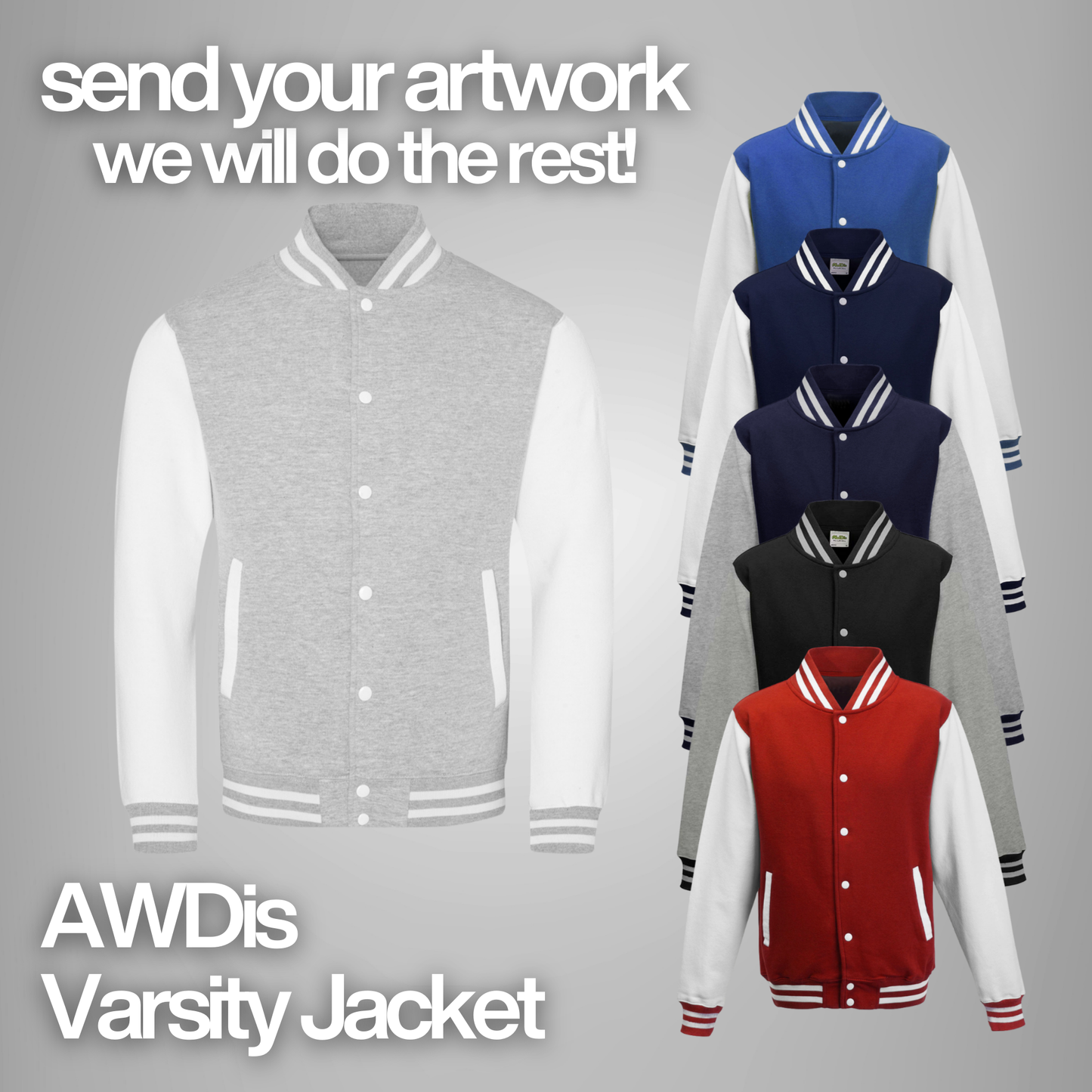 AWDis Varsity Jacket