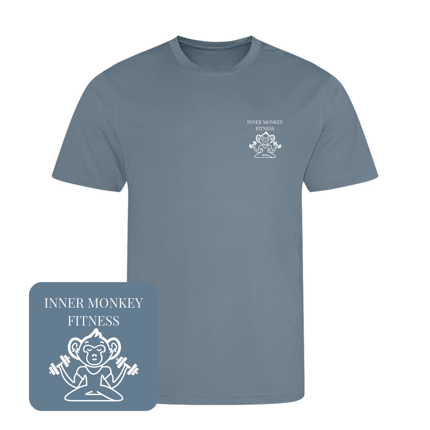 Men's Cool T-Shirt (Airforce Blue)