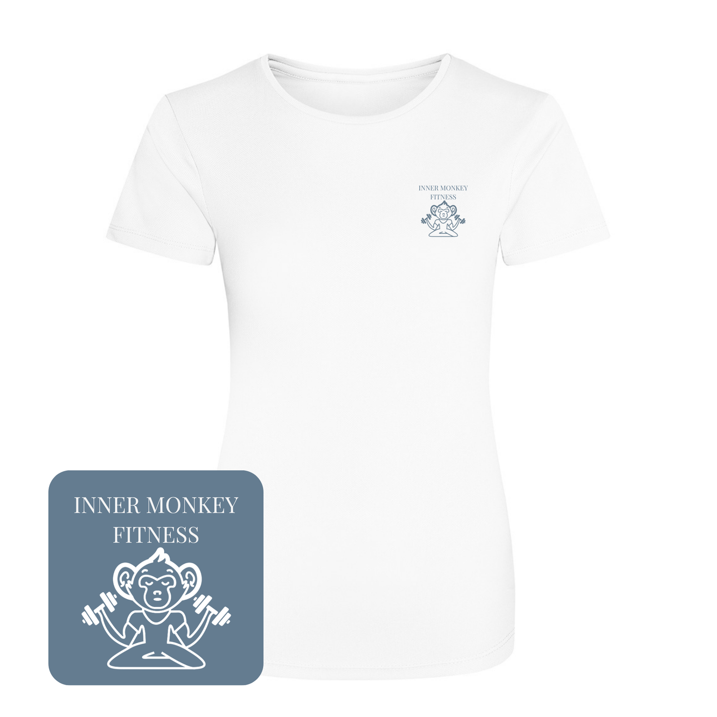 Ladies Cool T-Shirt (White)