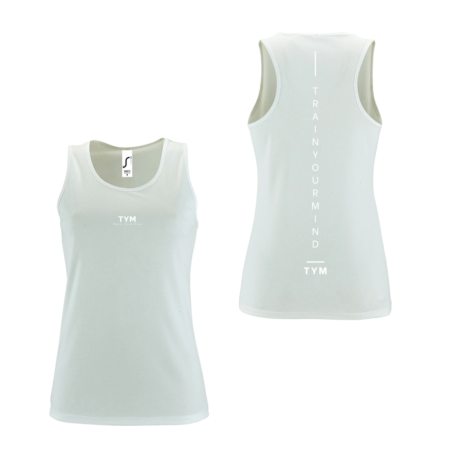 TYM Contrast Ladies Sporty Performance Tank Top