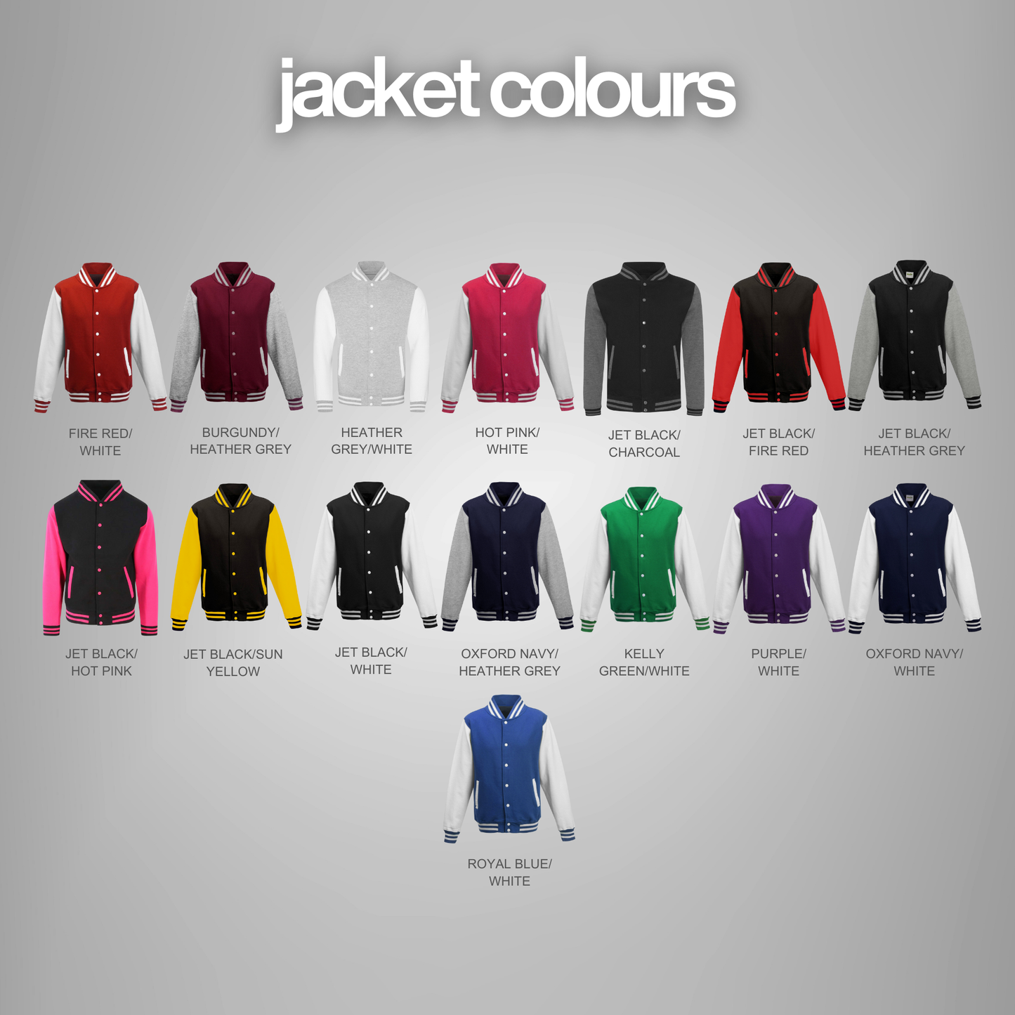 AWDis Varsity Jacket