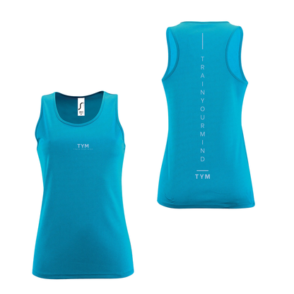 TYM Contrast Ladies Sporty Performance Tank Top