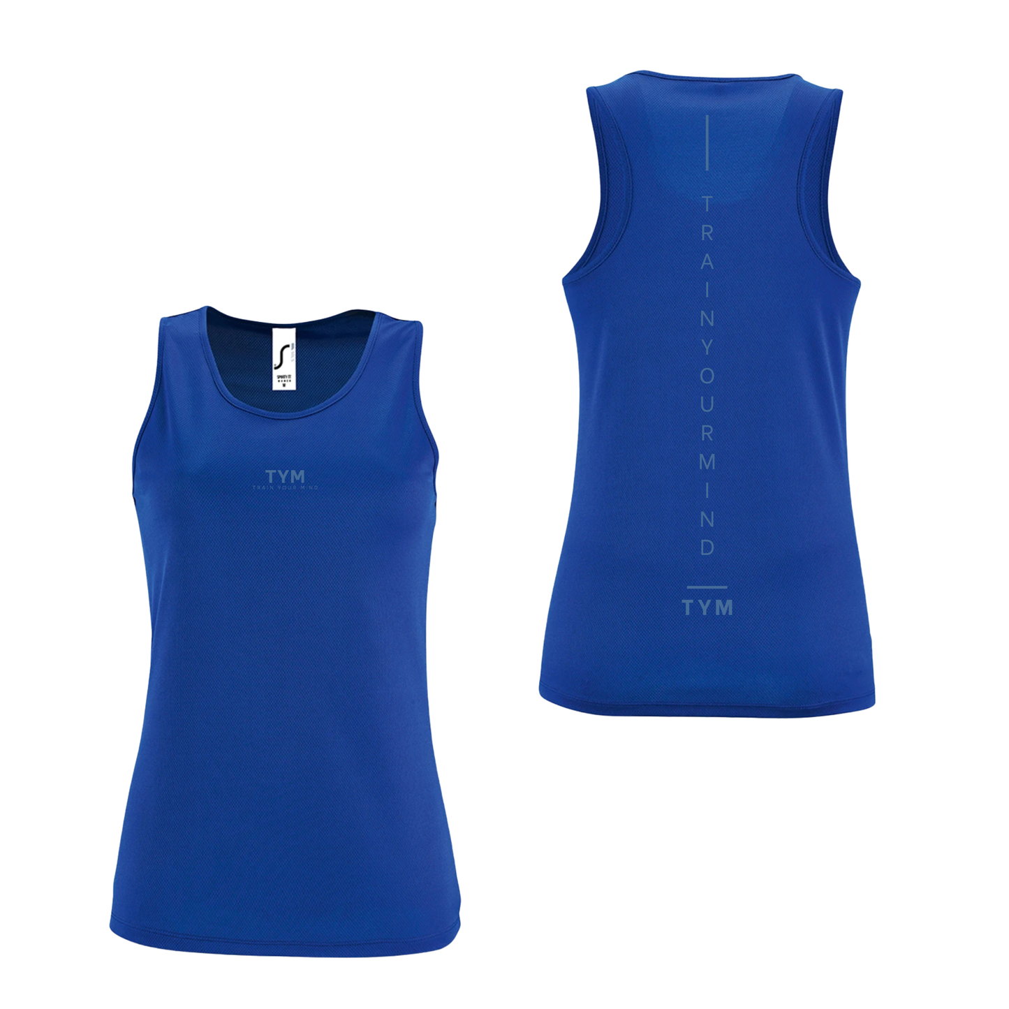TYM Contrast Ladies Sporty Performance Tank Top