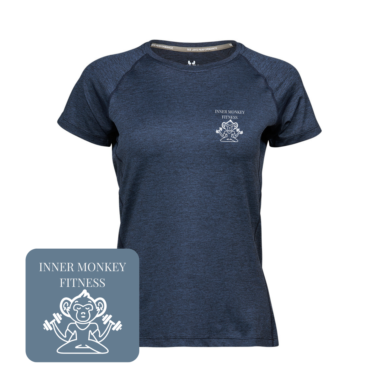 Ladies CoolDry™ T-Shirt (Navy)